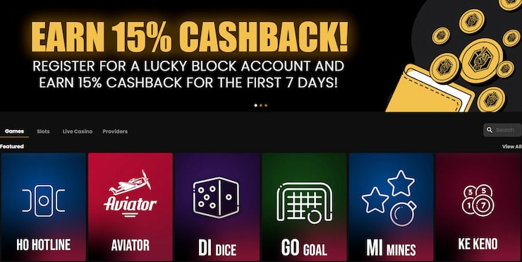 Lucky Block Best Crypto Online Casino in Malaysia